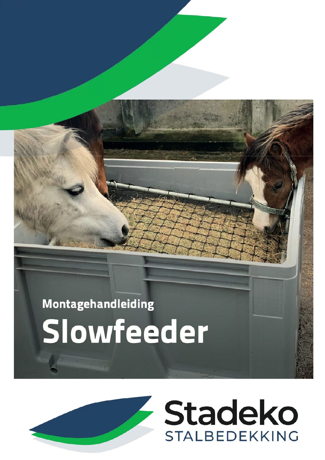 Slowfeeder bak incl. net en bevestigingsmaterialen Slowfeeder bak incl. net en bevestigingsmaterialen - Afbeelding 7